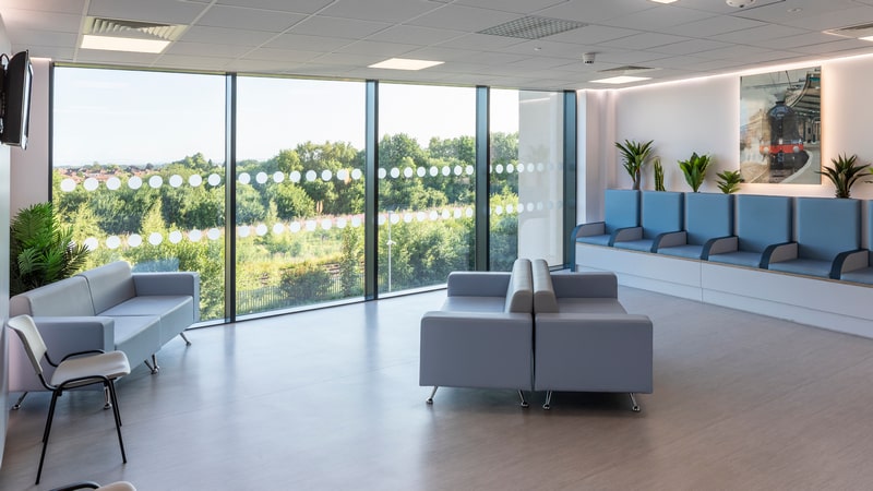 CHC Waiting area in Carlisle